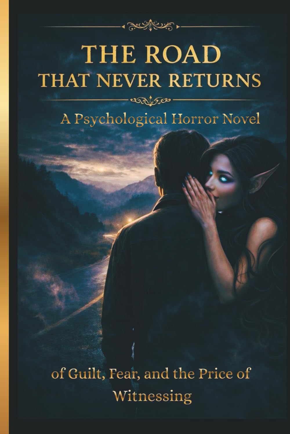 The Road That Never Returns: A Psychological Horror Novel of Guilt, Fear, and the Price of Witnessing