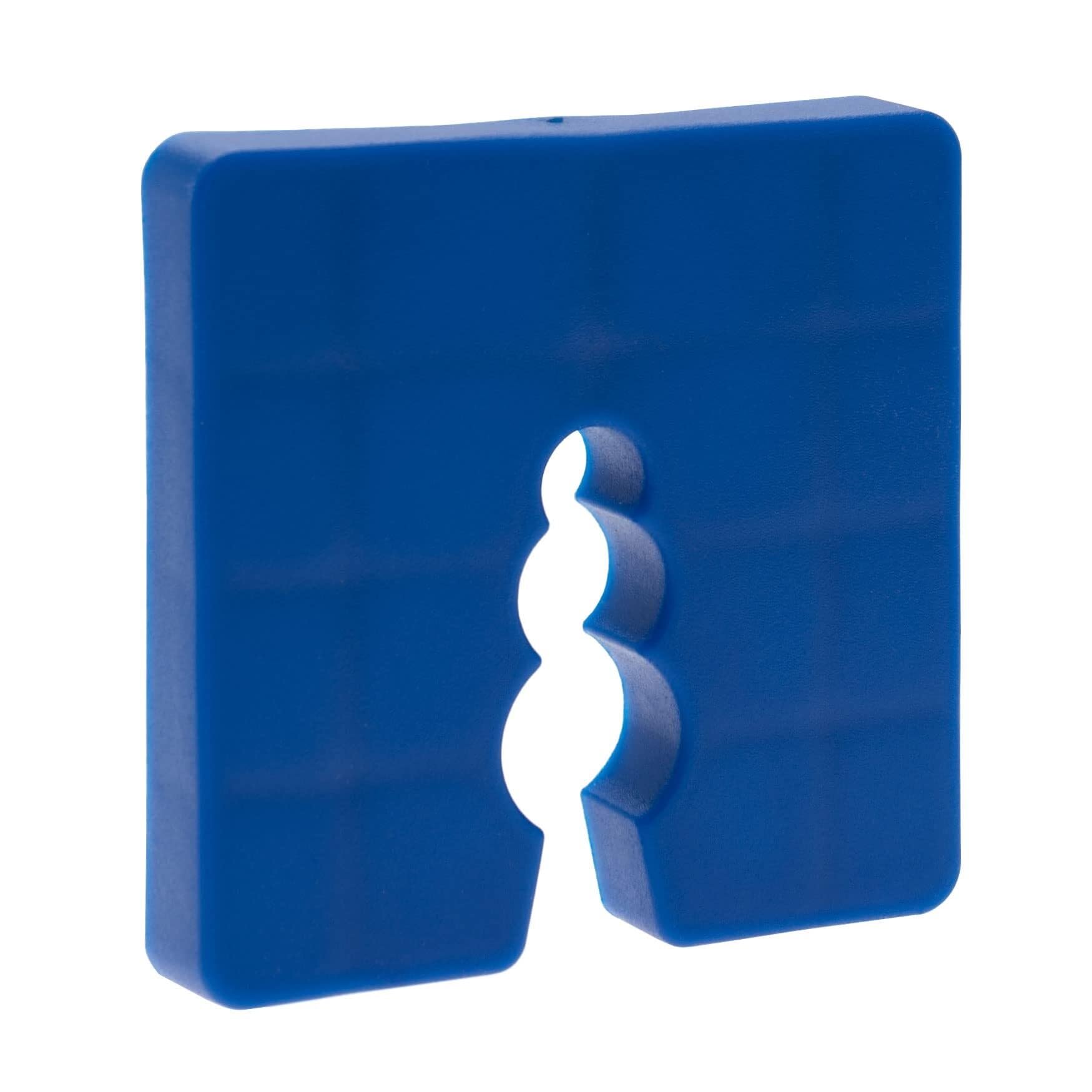 Cales d'espacement en plastique codées par couleur, paquet de 25 - Outils