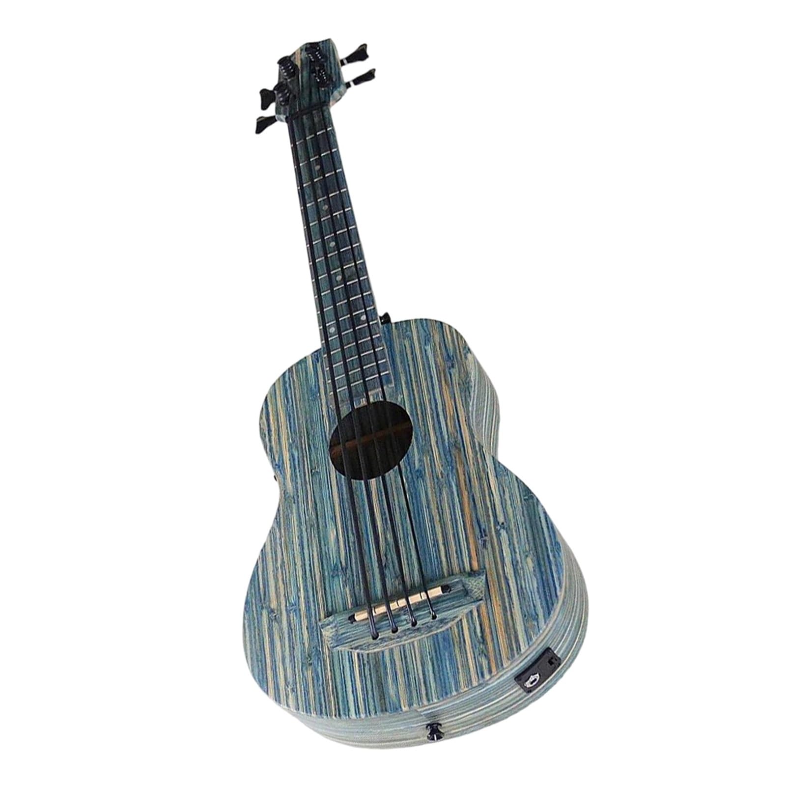 Przenośne Ukulele 30 Calowy Elektryczny Ukulele Dla Dorosłych Początkujących 4 Strunowy Profesjonalny Instrument(M5 Bamboo flaw)