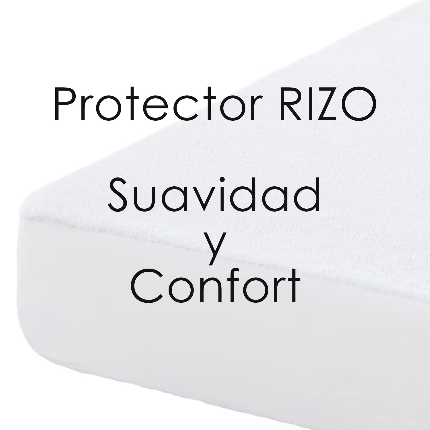 BELNOU Protector Colchón Impermeable Dulce, Funda Colchón, Transpirable, Fabricado en España, Todo Tipo de Colchones, Fabricado en España, Libre de Sustancias Nocivas (180 x 190/200 x 30 cm)