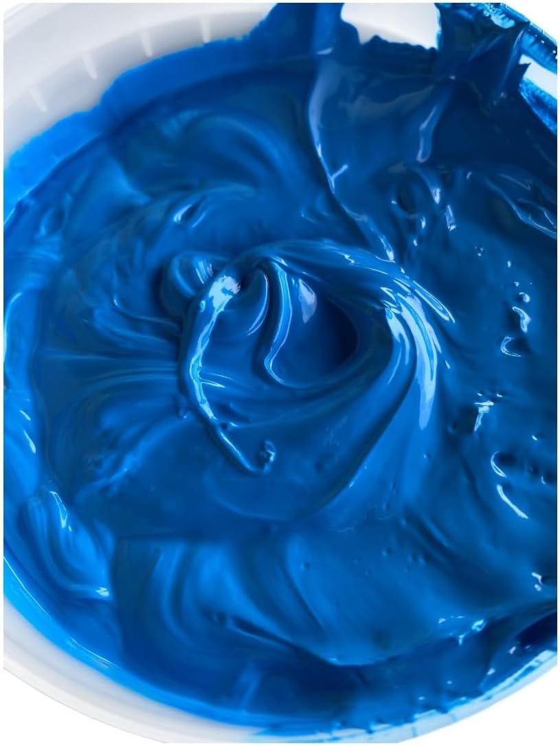 Plastisol Ink for Screen Printing-Quart (Fluorescent Blue)