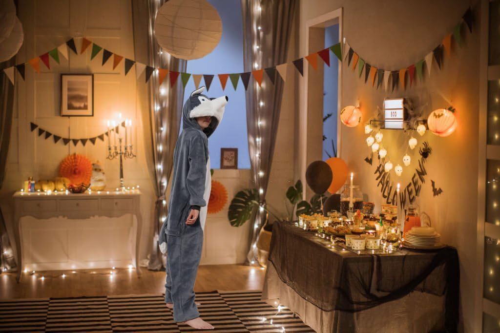 Petrella Animal Kids Onesie Cute One Piece Pajamas Halloween Costume Chrismas Cosplay Sleepwear Unisex for Boys & Girls - Image 5