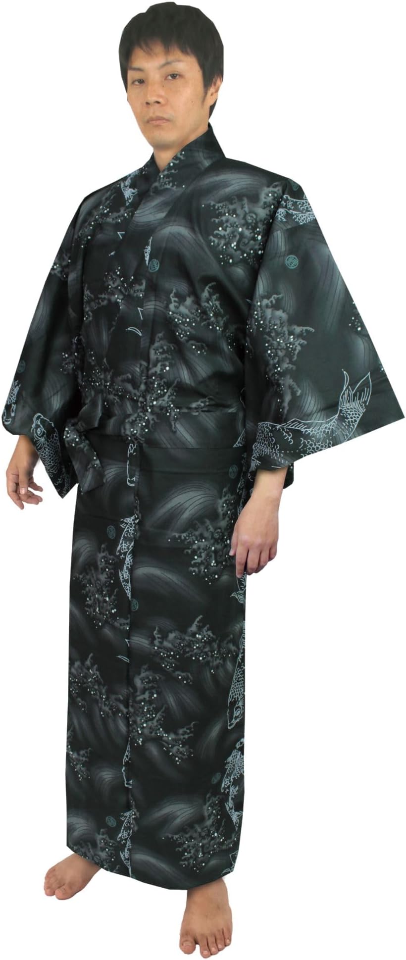 Edoten Mens Yukata (with an OBI Belt)