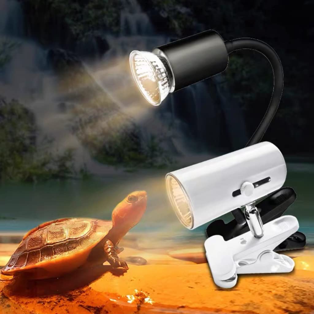 Lampada Termica per Rettili, Lampade per Il Riscaldamento del Serbatoio Dell'acquario con Lampadine e Interruttore, Lampada Termica per Animali Domestici per Lucertola, Tartaruga (Color : 2pcs)