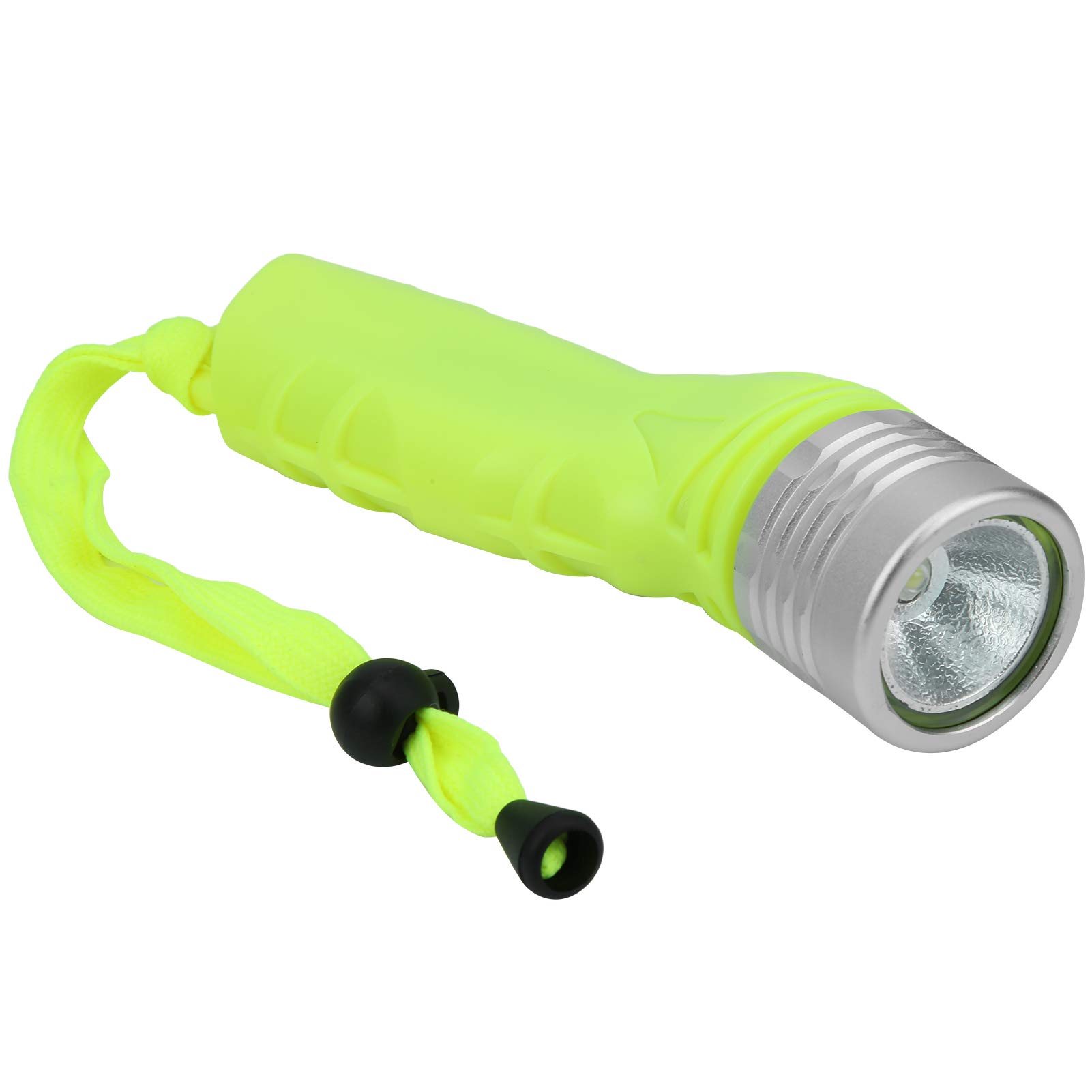 Underwater Flashlight, LED Flashlight Diving Depth 50‑60m/164‑196.9ft Aluminium Alloy Flashlight for Camping Exploring-image-21
