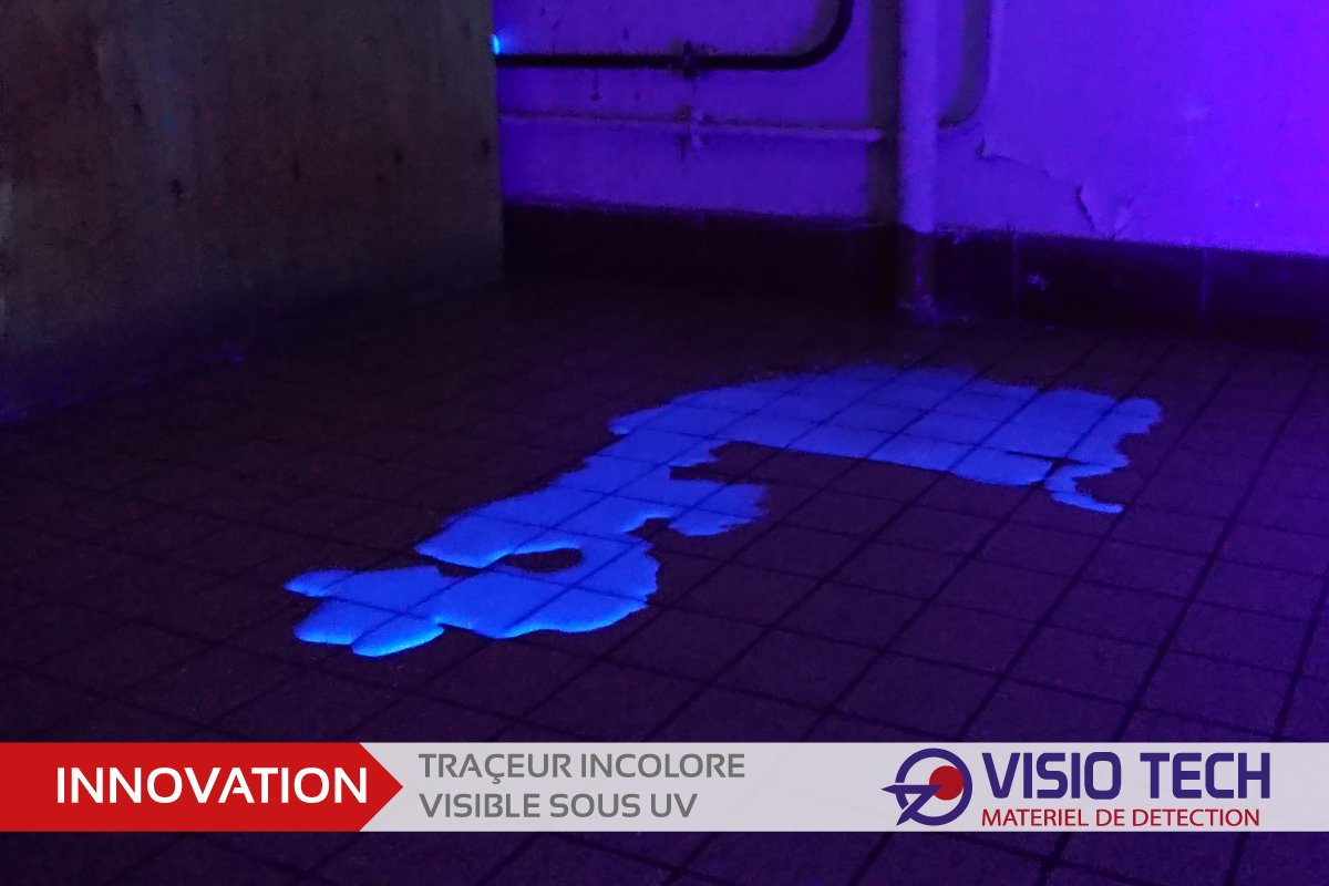 Traceur incolore Super Concentré visible sous UV - 5L