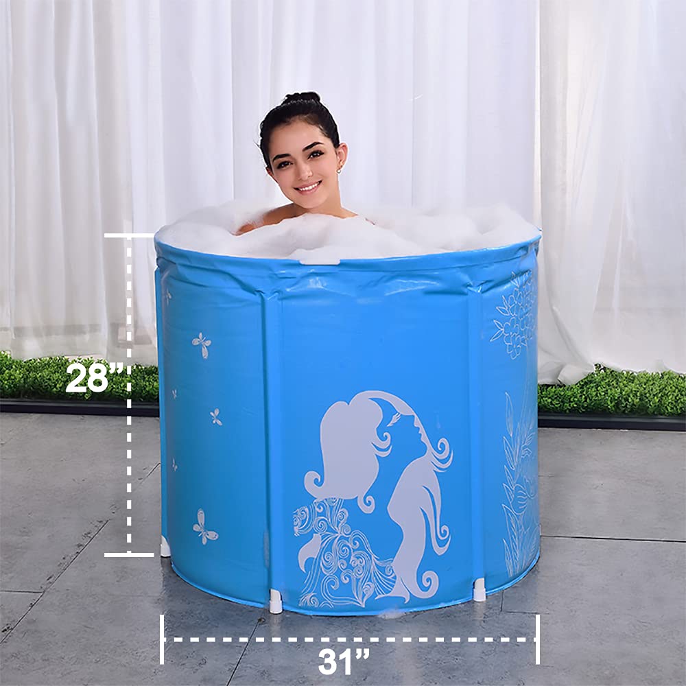 Buy Portable Bathtub, Folding Spa BathTub for Adults, 31 inches