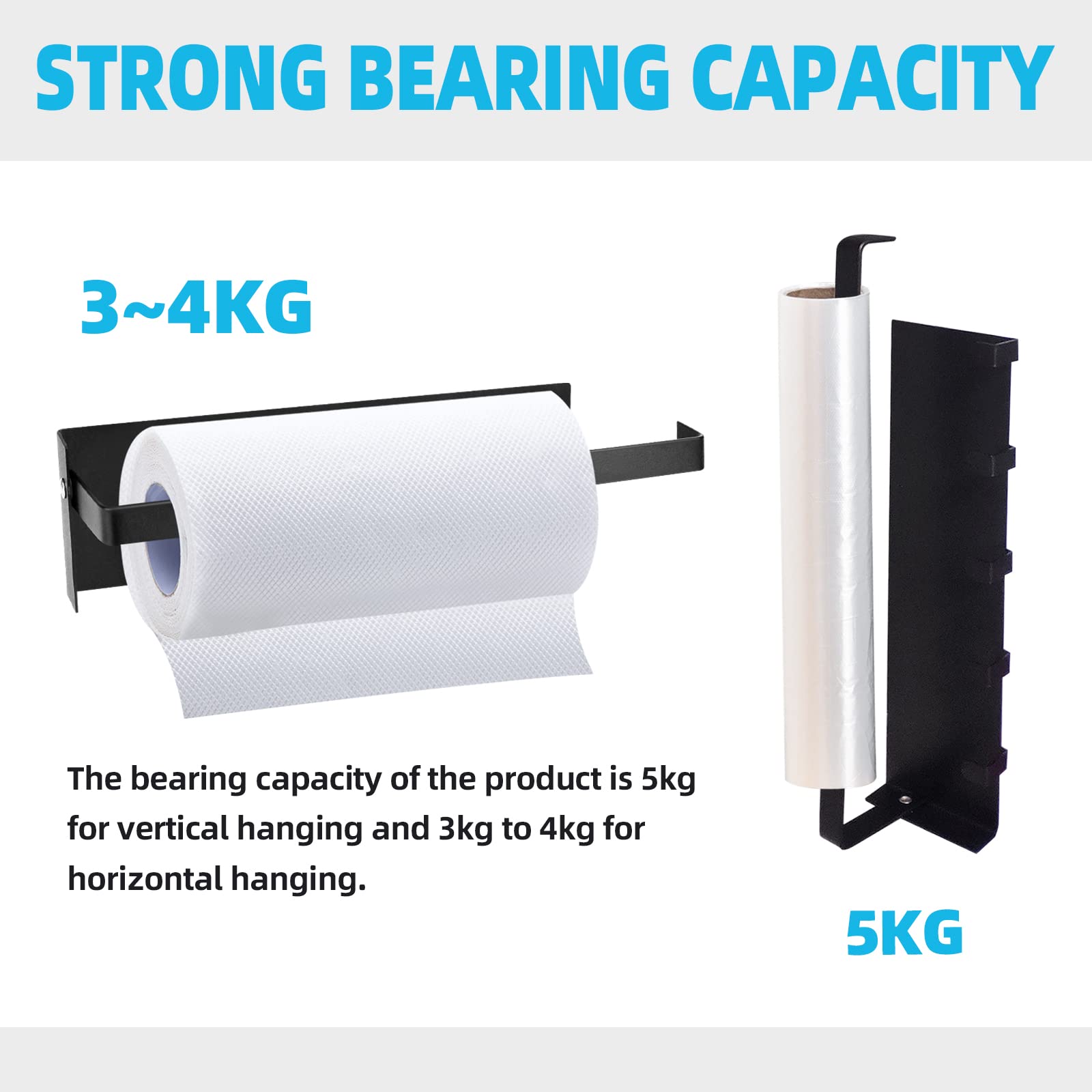 Kitchen Roll Holder ペーパータオルホルダー Amazon｜磁気ペーパータオルホルダー 回転可能な磁気ペーパータオル