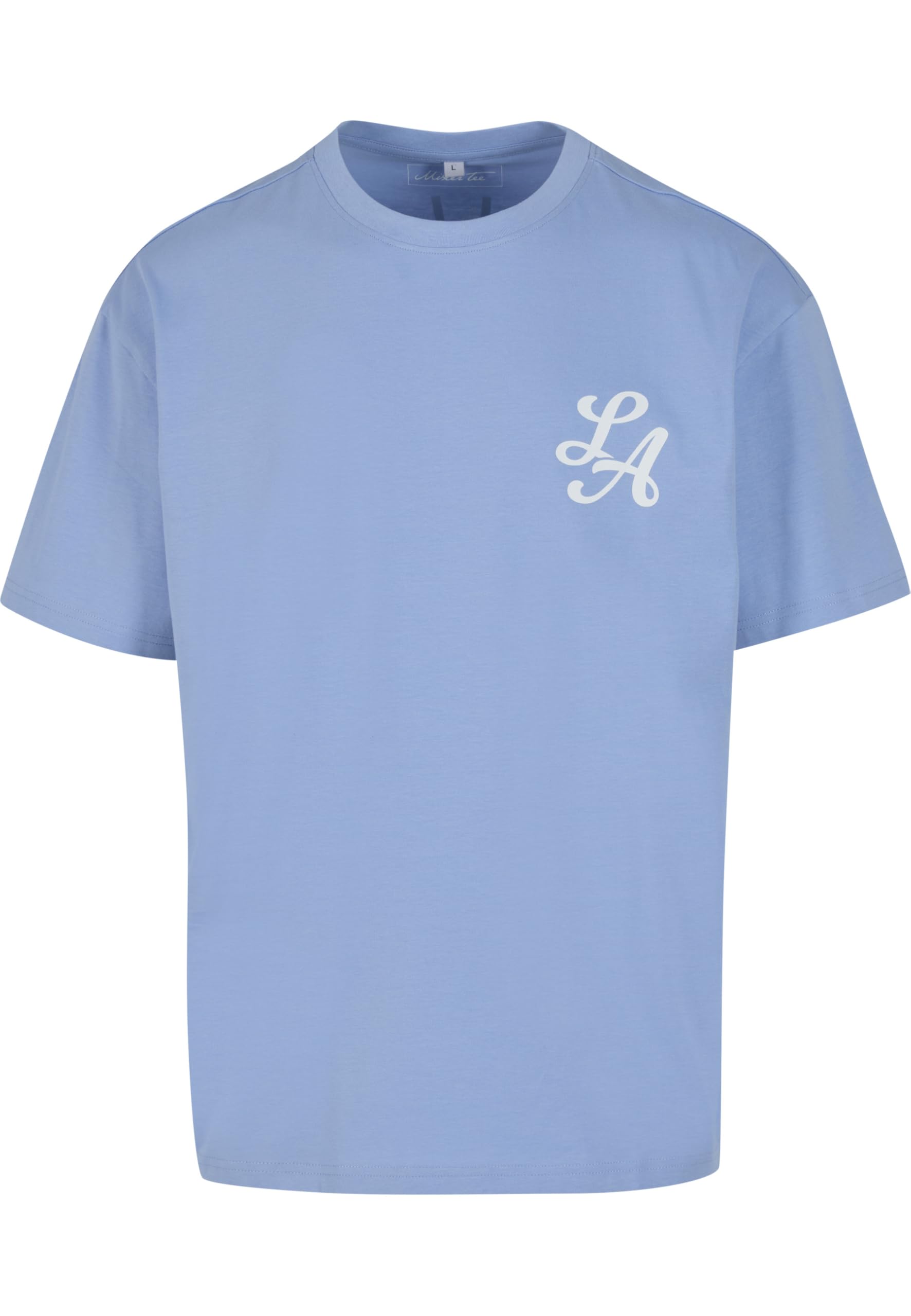 Mister Tee Unknown T-Shirt 100% Cotton Powder Blue L