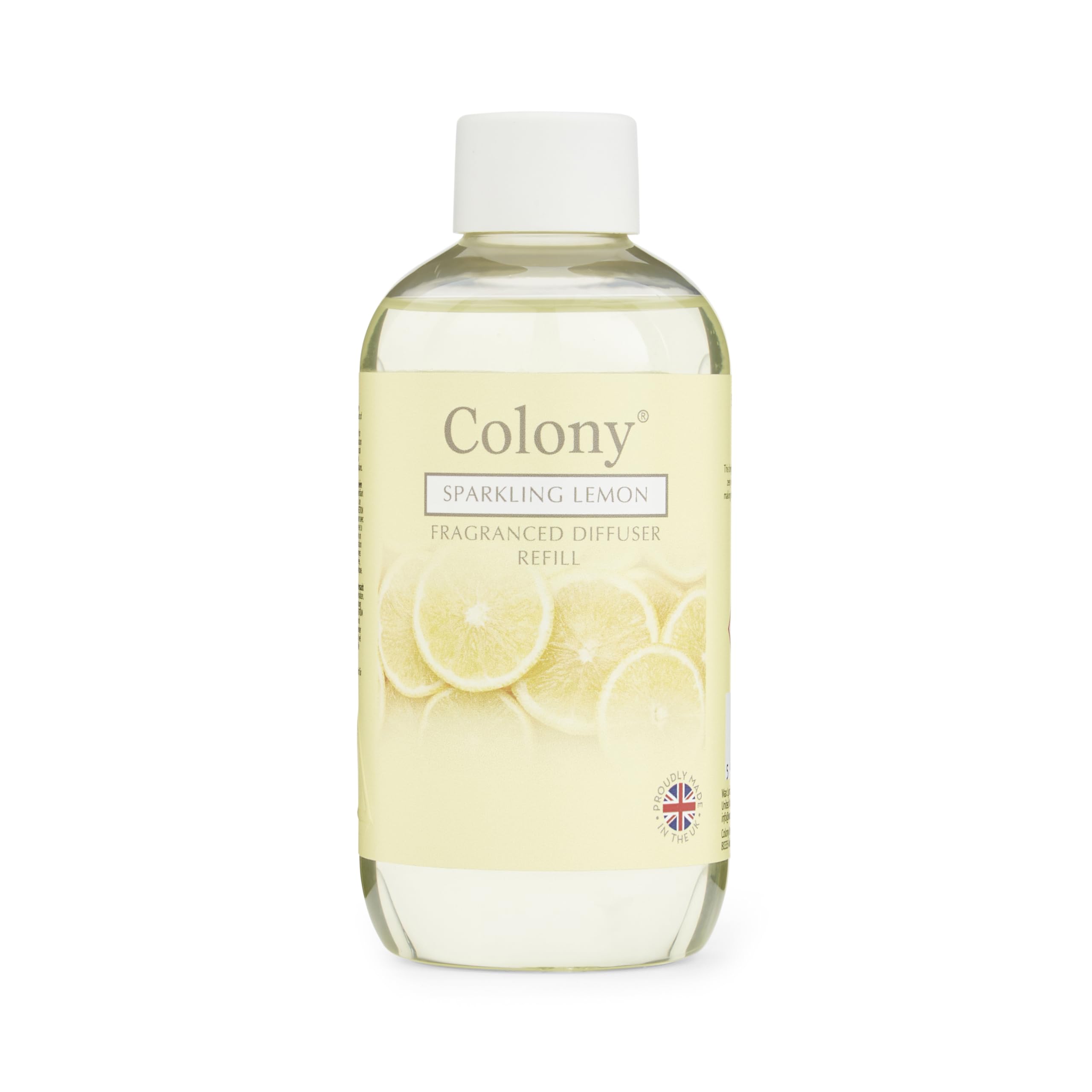 Wax Lyrical Colony Sparkling Lemon 200ml Reed Diffuser Refill