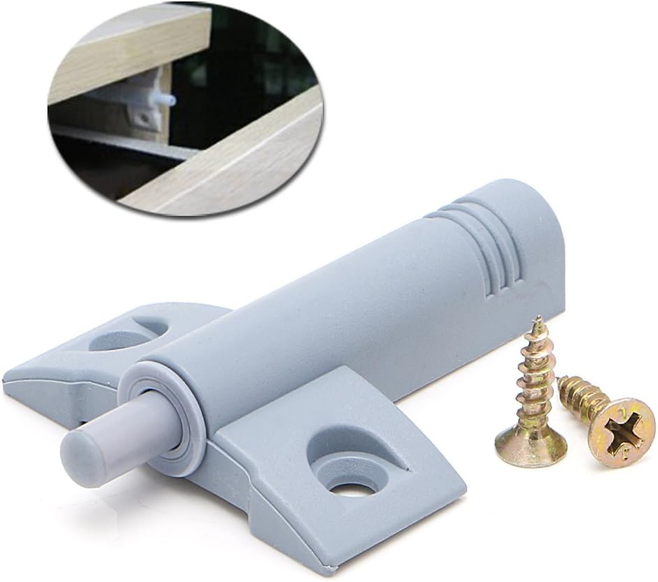 10 X Kitchen Cabinet Door Drawer Soft Quiet Close Damper Buffer + Screws