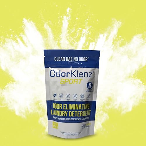 Miniatura 5 de OdorKlenz Detergente deportivo para ropa sucia, polvo, eliminación de manchas, elimina los olores del sudor, no tóxico, sin perfume