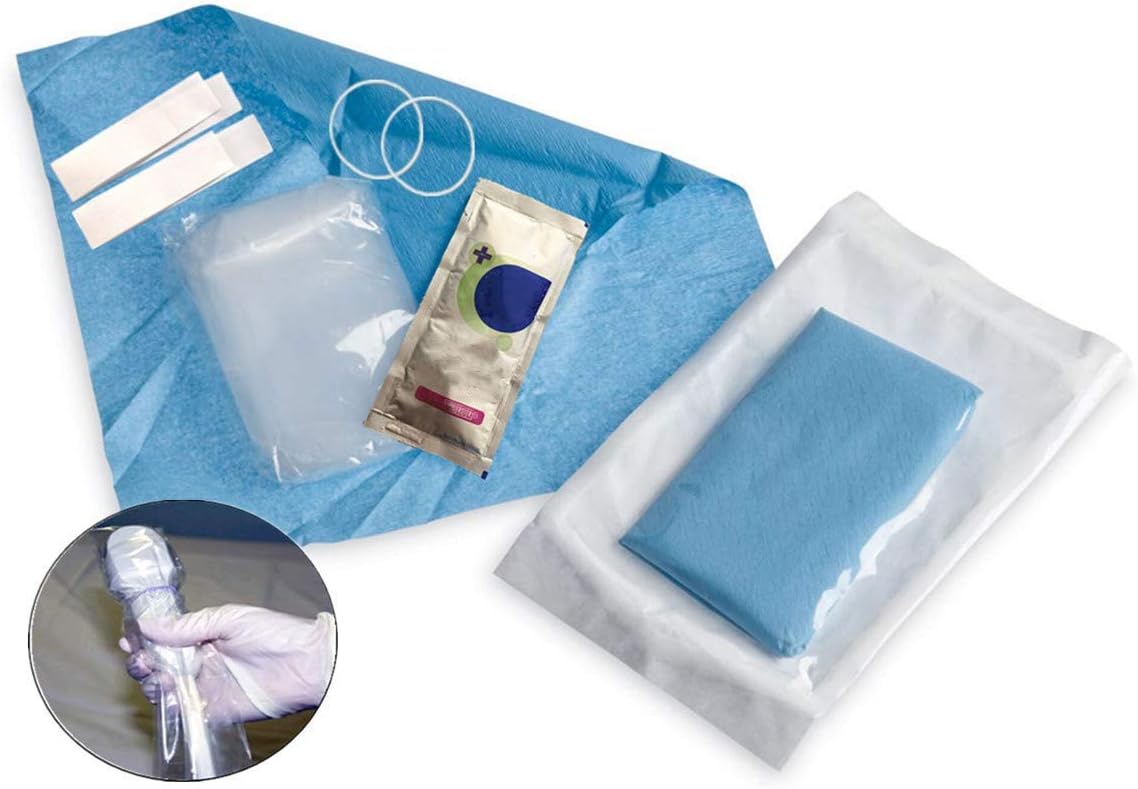 Ultrasound Probe Cover - Latex-Free Sterile Disposable Clear, 5 in x 48 in, Individual Packaging (10)