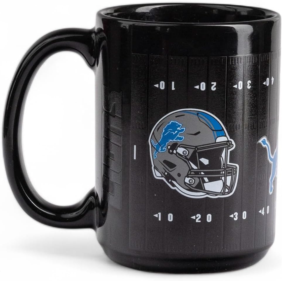 The Memory Company Officially Licensed NFL - Detroit Lions 15oz. Color Changing Mug