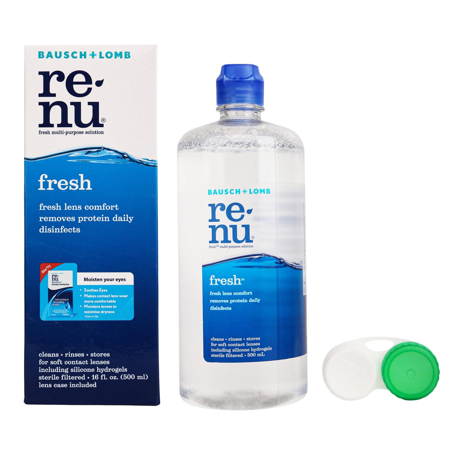 Bausch & Lomb Renu Fresh Multi-Purpose 500ml Contact Lens Solution (Pack of 1)-image-16