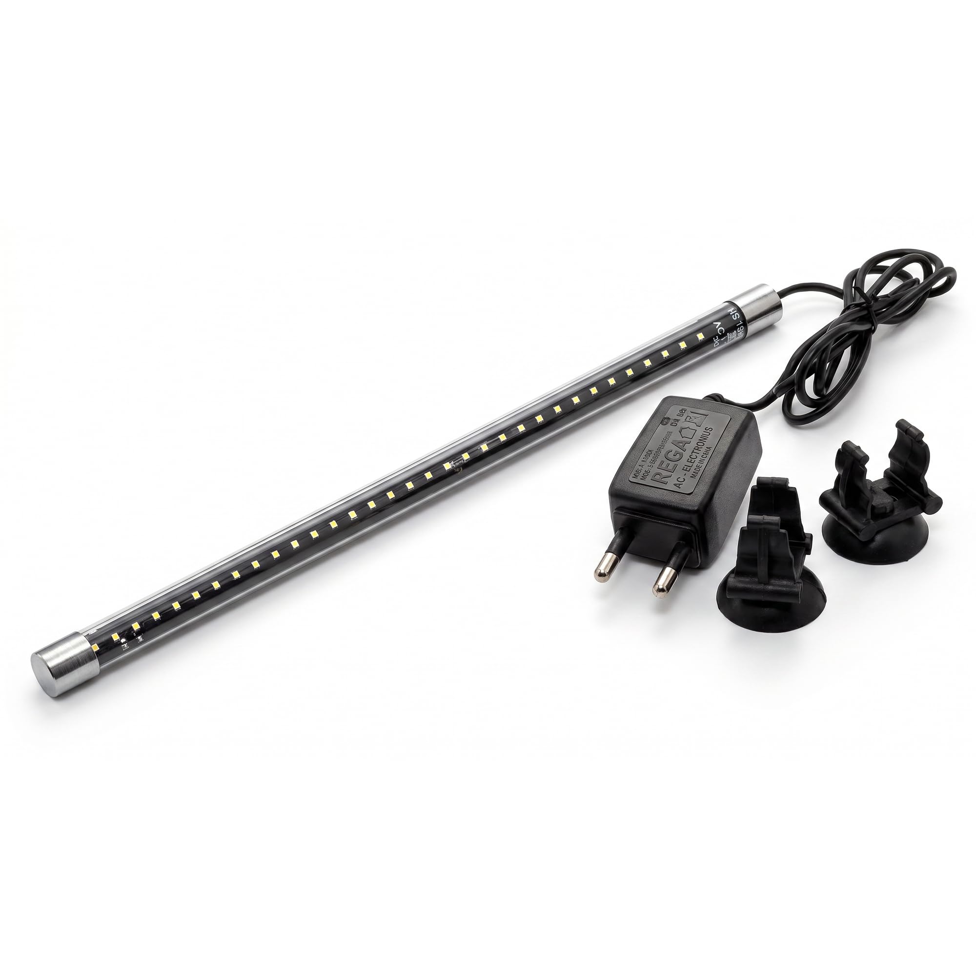 PetJoy SR-500 Aquarium LED Light 7W | 18.5 Inch Fully Submersible Waterproof Fish Tank Lamp, 18.5 Inch Light Bar with White & Blue LEDs, Adjustable Brightness with Suction Cups for Aquarium-image-10