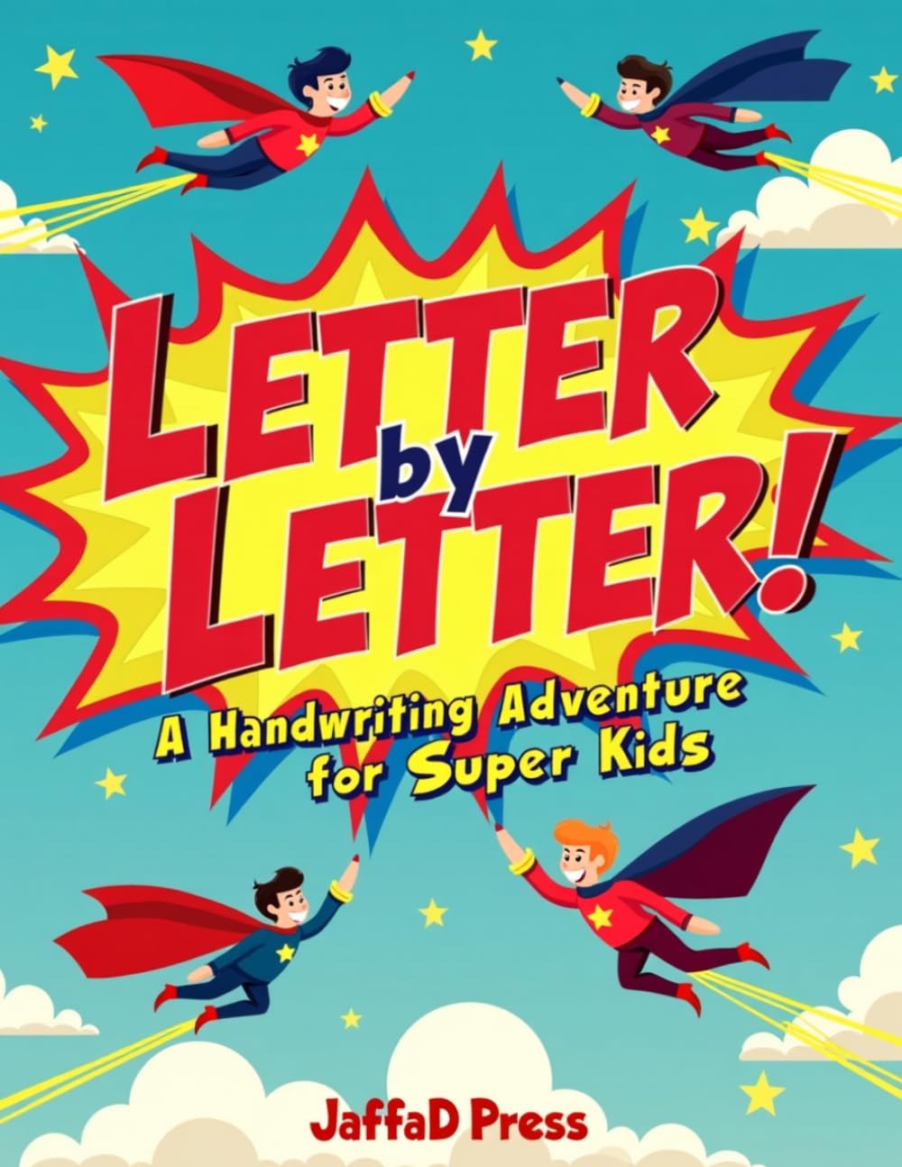 Letter by Letter: A Fun and Engaging Handwriting Practice Workbook for Kids – Learn to Write with Confidence, Build Fine Motor Skills and Enjoy Early Learning Success