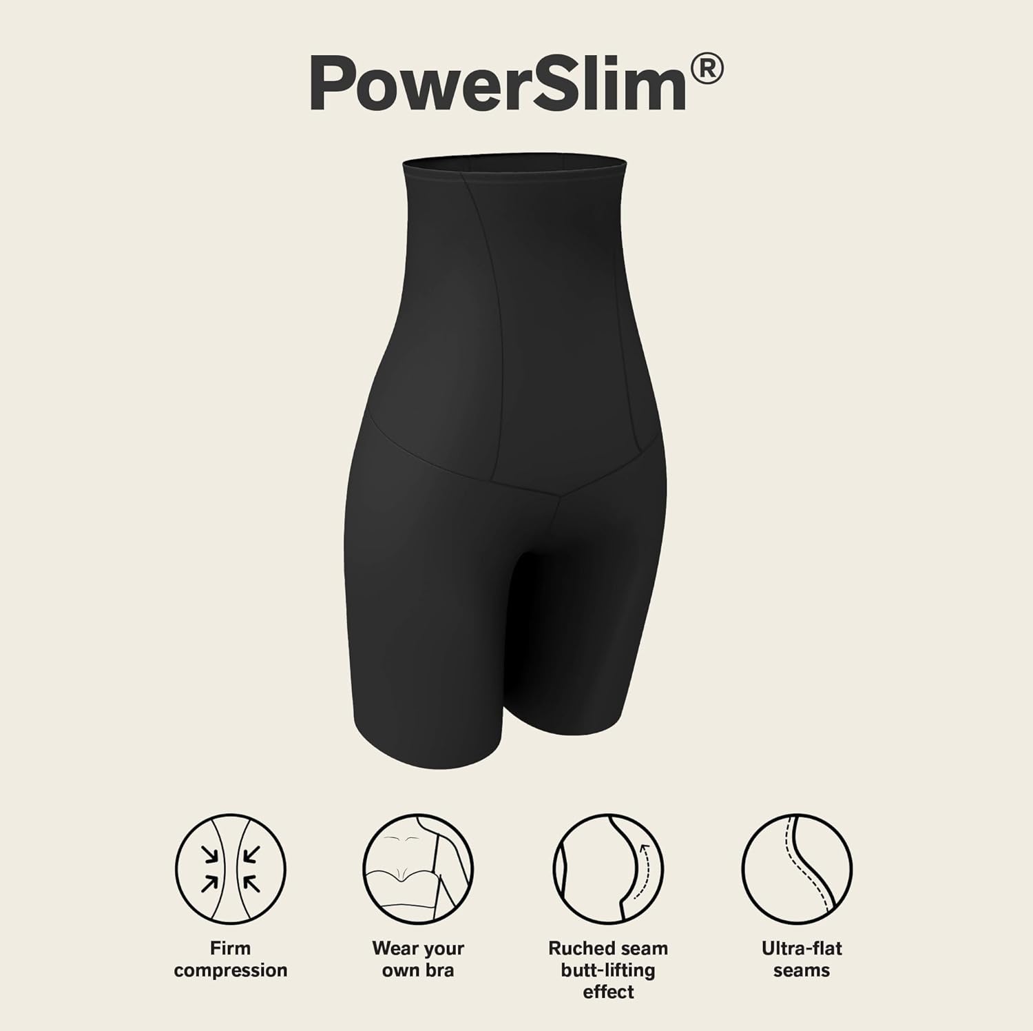 High Waist Firm Compression Shaper by Leonisa