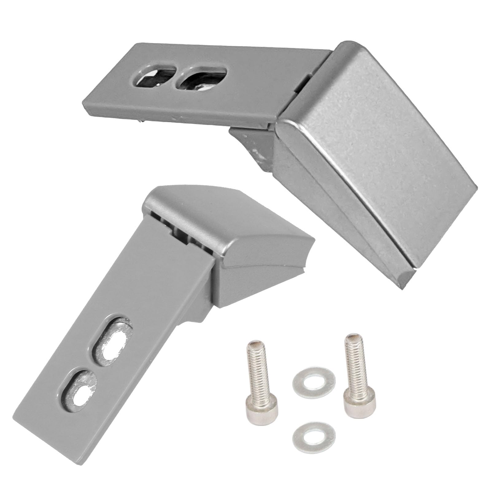 Kit Riparazione Cerniere Porta Frigorifero Liebherr - Spares2go Argento