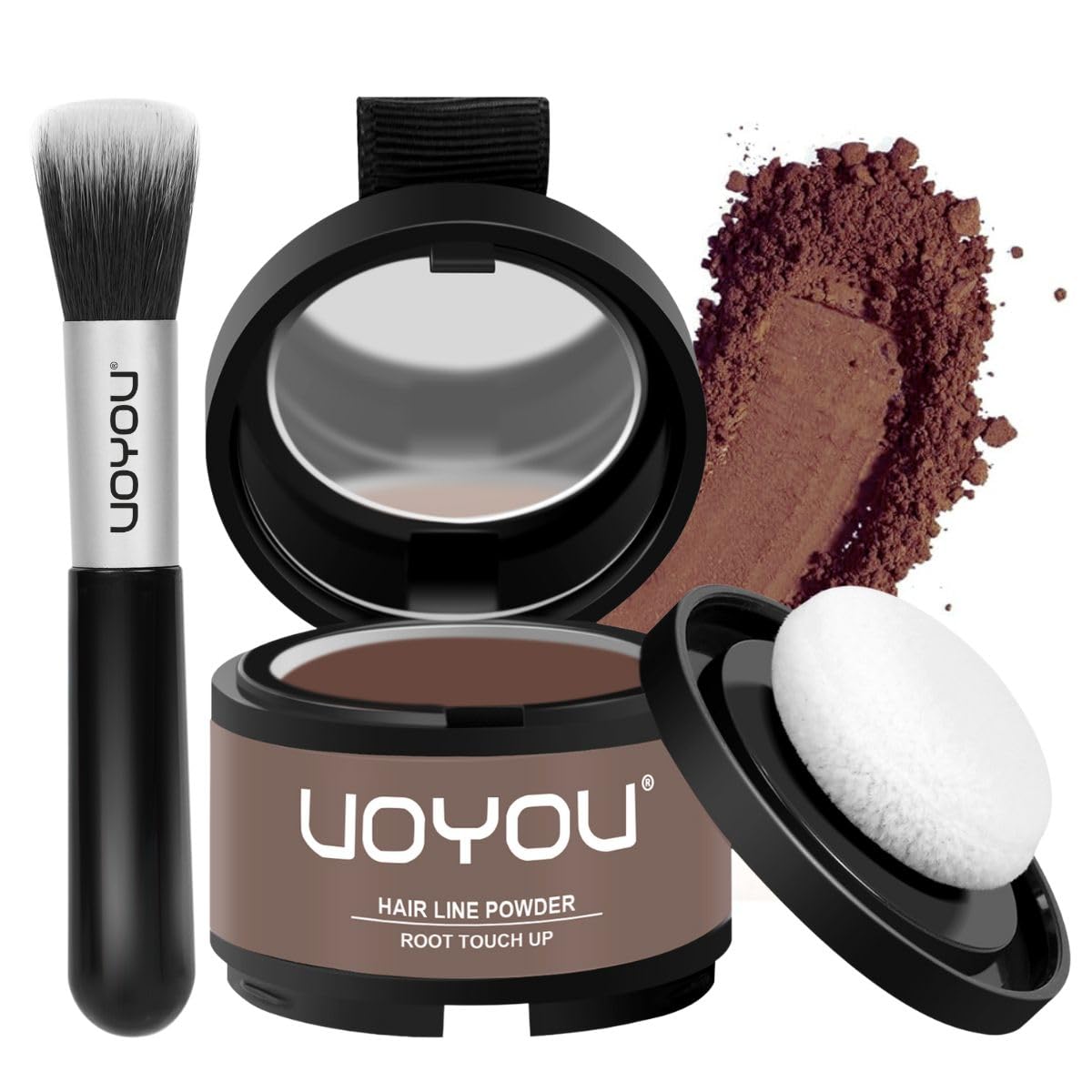 Root Touch Up Gray Root Cover Up, Instantly Conceals Hair Loss, Water & Sweat Resistant