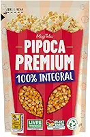 Milho de Pipoca Da Magrinha 300g – Premium, Grãos Selecionados, Milho Não Transgênico, Alta Expansão, Sem Glutamato, Plant-Based e Natural, Sem Lupas de Alto Teor