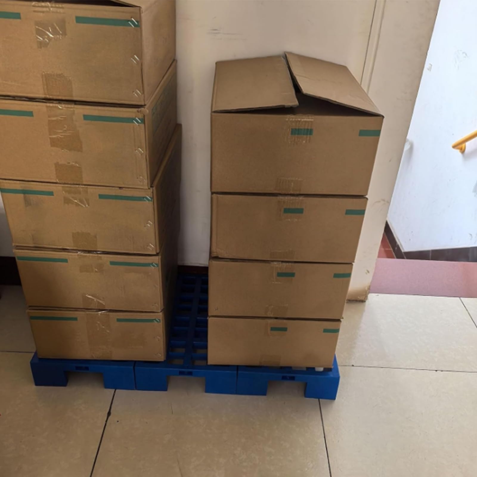 Palety Plastikowe, Oddychające Regały Na Artykuły, Lekka Paleta Piwniczna, Platforma Wysokiego Składowania Do Garaży, Kuchni I Piwnicy