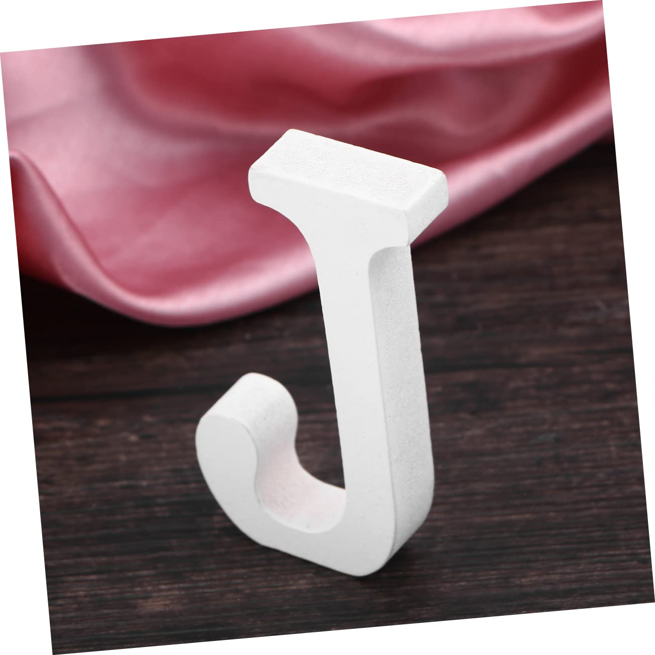 GOOHOCHY J Letter Wall Decor 1pc Wood Alphabet Decor for Home Party Birthday Party Letter Decor