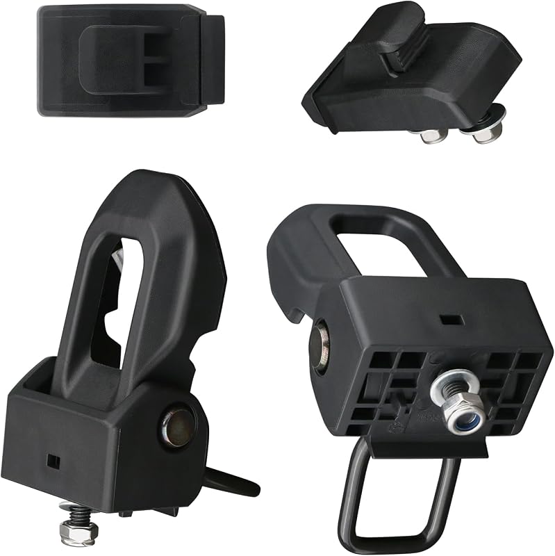 Kit de fechos e suportes da trava do capô APPERFiT HD014 para Jeep Wrangler JL JLU e Gladiator JT – 4 peças