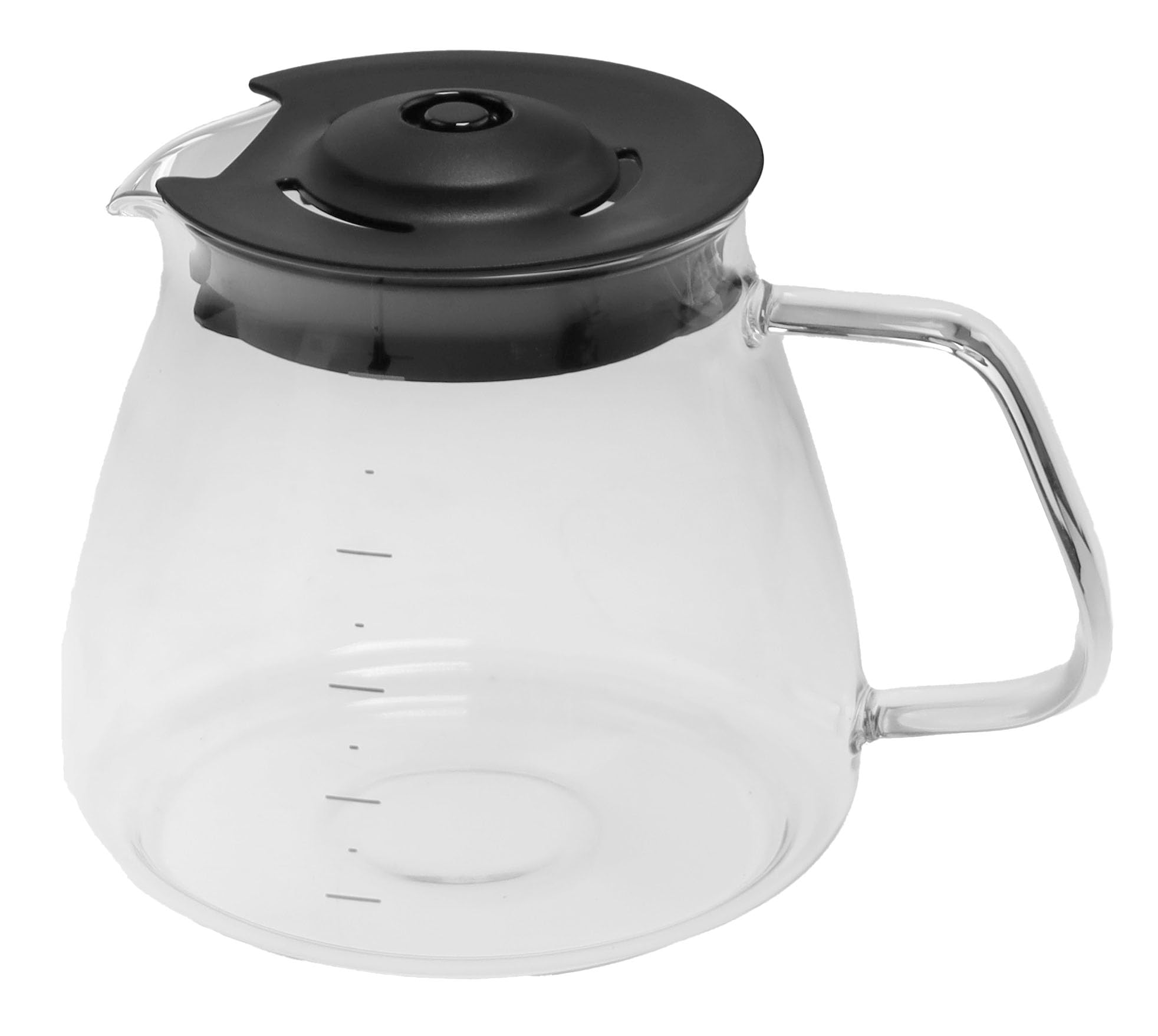 Glaskanne kompatibel mit/Ersatzteil für Melitta 6779888 1030-05 1030-01 AromaFresh Kaffeemaschine