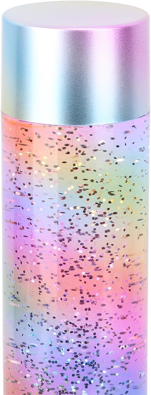 Fydun Colorful Glitter Liquid Motion Lamp - 13 Inch USB Powered Rainbow LED Night Light for Relaxation and Ambiance Enhancement