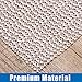 Non Slip Rug Pads for Hardwood Floors,2x10 Feet Rug Pad for Carpeted Tile Floors with Area Rugs,Runner Anti Slip Skid(Open Wave)