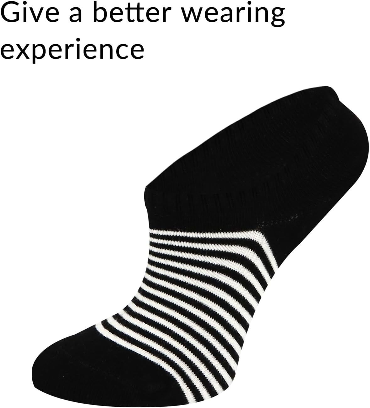 Benefeet Sox Cute No Show Socks for Women Low Cut Socks for Girls Liner Invisible Socks Cotton Flat Boat Loafer Socks - Image 6