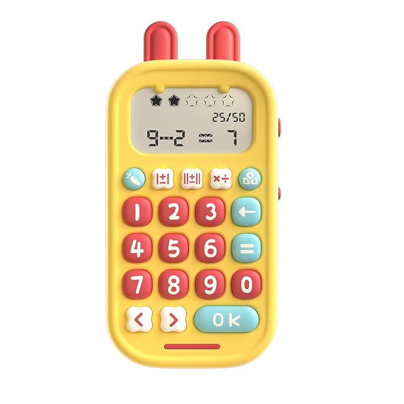alilo Math Games for Kids Ages 5-12, Portable Math Toys for Travel KS-1