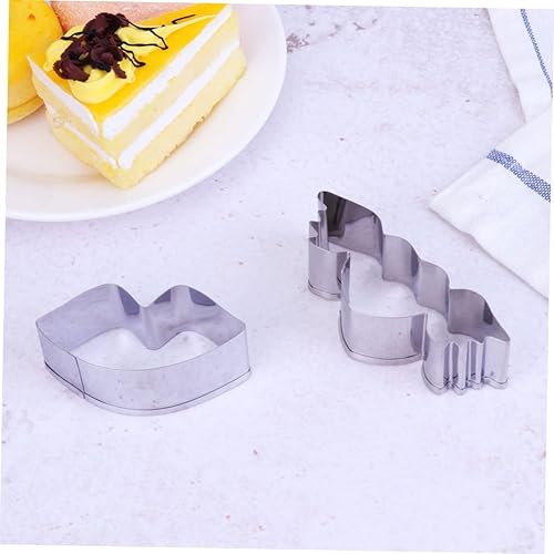 Miniatura 2 de Abaodam 30 moldes para galletas de boda, cortador geométrico de galletas, molde de pastelería, cortador de panqueques, sello de galletas para