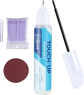Double Heads Touch Up Pen, Quick Dry Scratch Repair Paint for Tiny or Moderate Scratch for Cars & Home 2 IN1-0.4 oz/Black