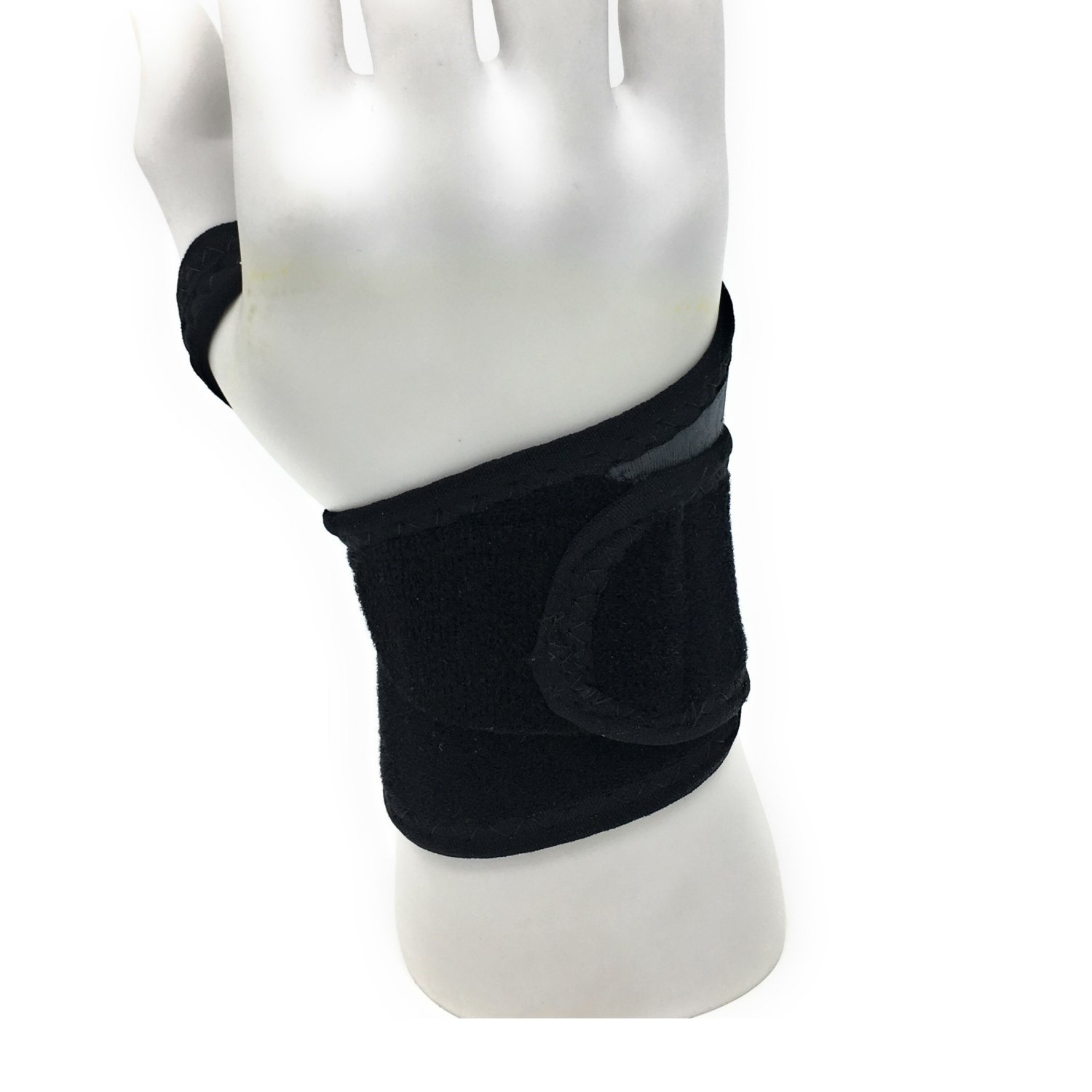Champion Wrist Wrap Support, Universal Fit, Airmesh Fabric, Grey,