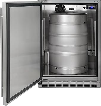 Kegco Kegerators, 2 Faucet, Left Hinge