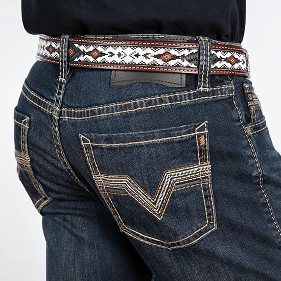 Rock & Roll Revolved Two Toned Reflex Jeans4