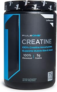 Rule One Creatine 75 Serving Unflavored, 375 Gram