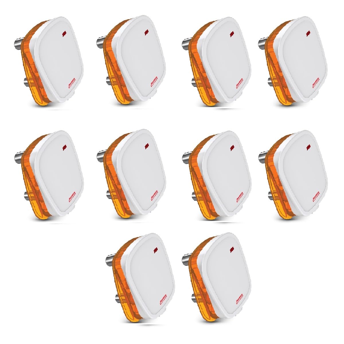 See full amazon price history chart for Goldmedal Polycarbonate G-Grip 16A 3 Pin Plug Tops With Leds (White And Orange, Pack Of 10) Goldmedal Polycarbonate G-Grip 16A 3 Pin Plug Tops With Leds (White And Orange, Pack Of 10) (B07VB7TZP6) Amazon Price History, Amazon Price Tracker