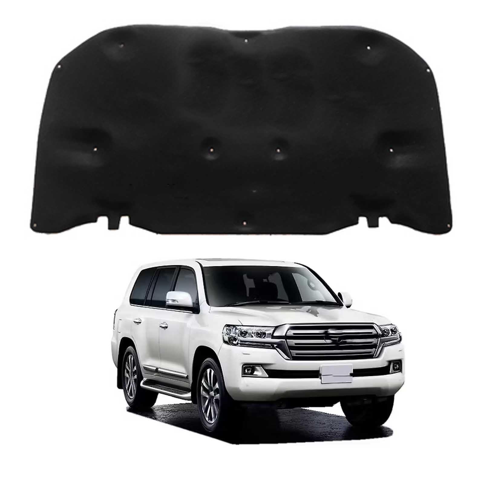 Coussin d’Isolation Capot Moteur Toyota Land Cruiser 2016 Tapis Phonique