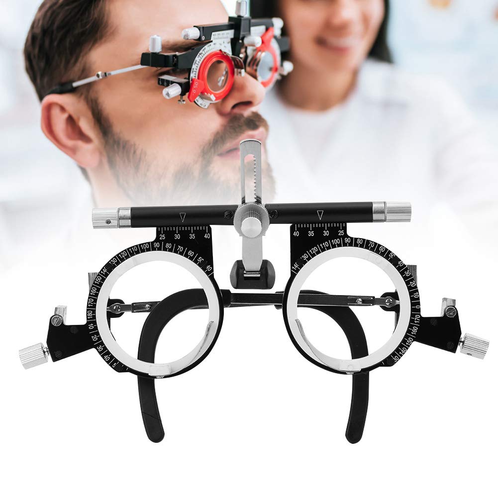Montatura per Lenti Ottiche di Prova Regolabili Occhiali per Prove Oculistiche Montatura per Lenti Optometriche per Studenti o Professionisti (TF5080A)