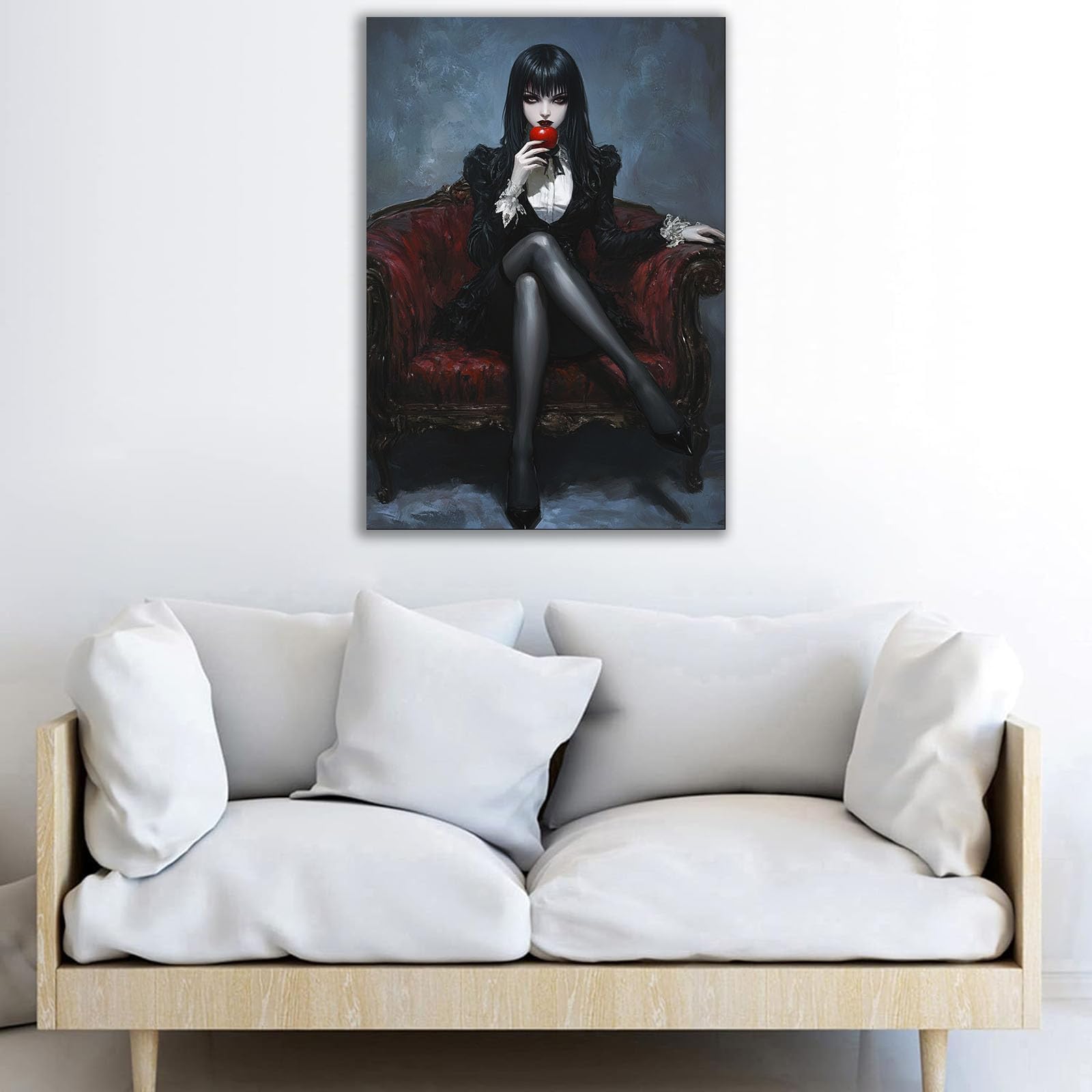 DMZPKZB Póster de pintura de mujer Mujer sexy arte de pared,impresiones,imagen,figuras,paisaje,arte abstracto,chica sexy,para dormitorio,sala de estar y baño（negro-80x120cm Enmarcado