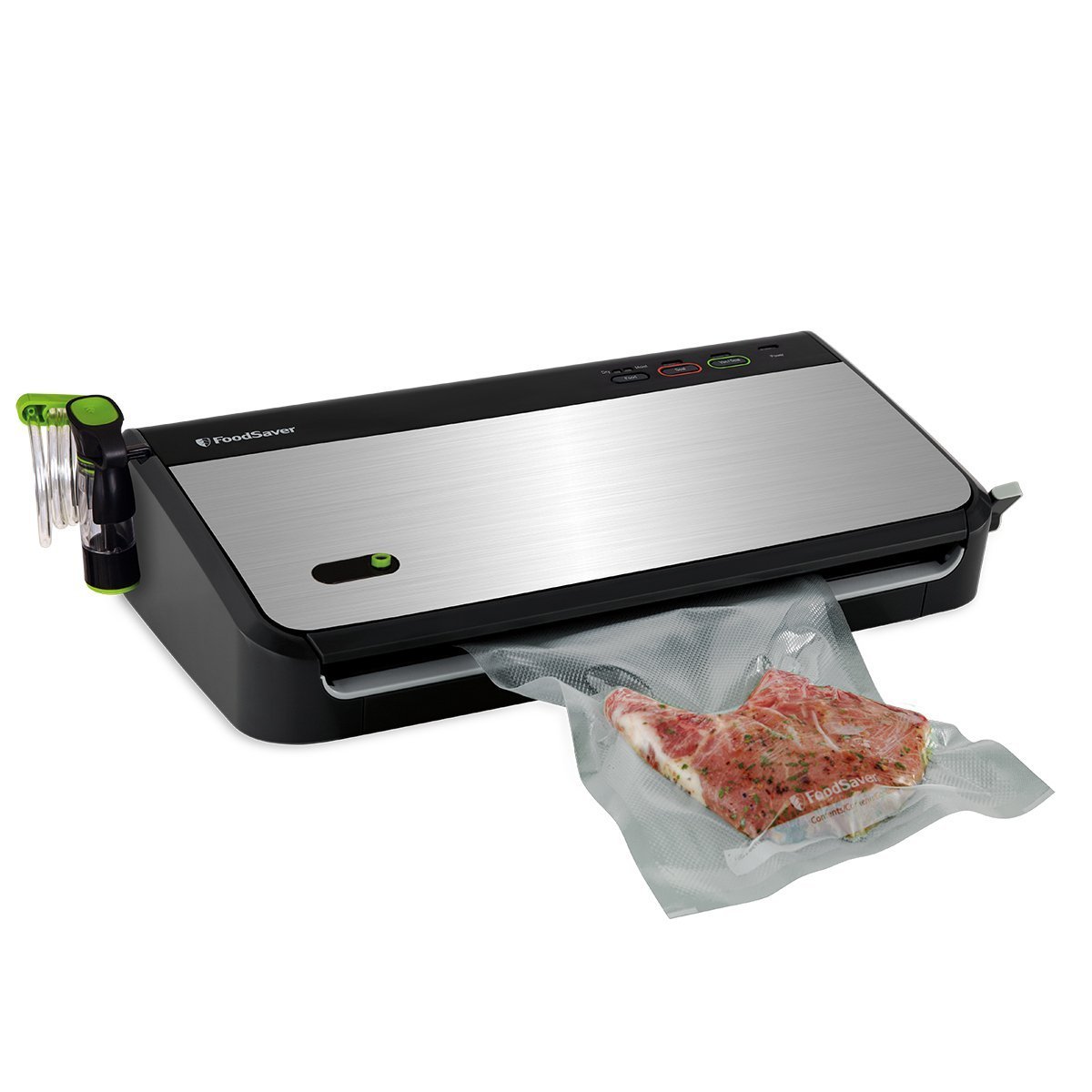 foodsaver fm2000 vacuum sealer machine with starter bolsas and rolls
