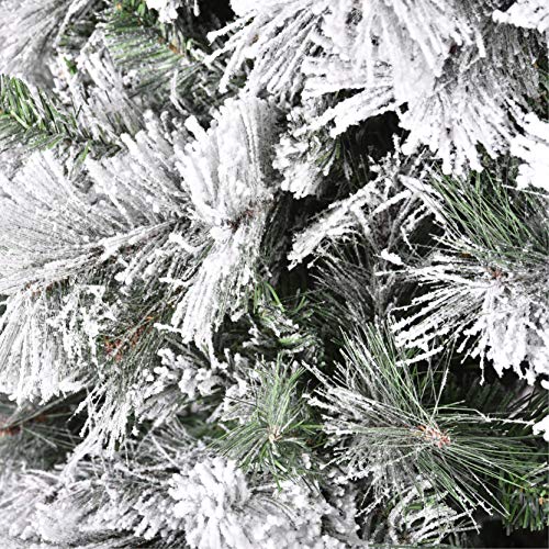 XONE Albero di Natale 180 cm - Innevato e folto |