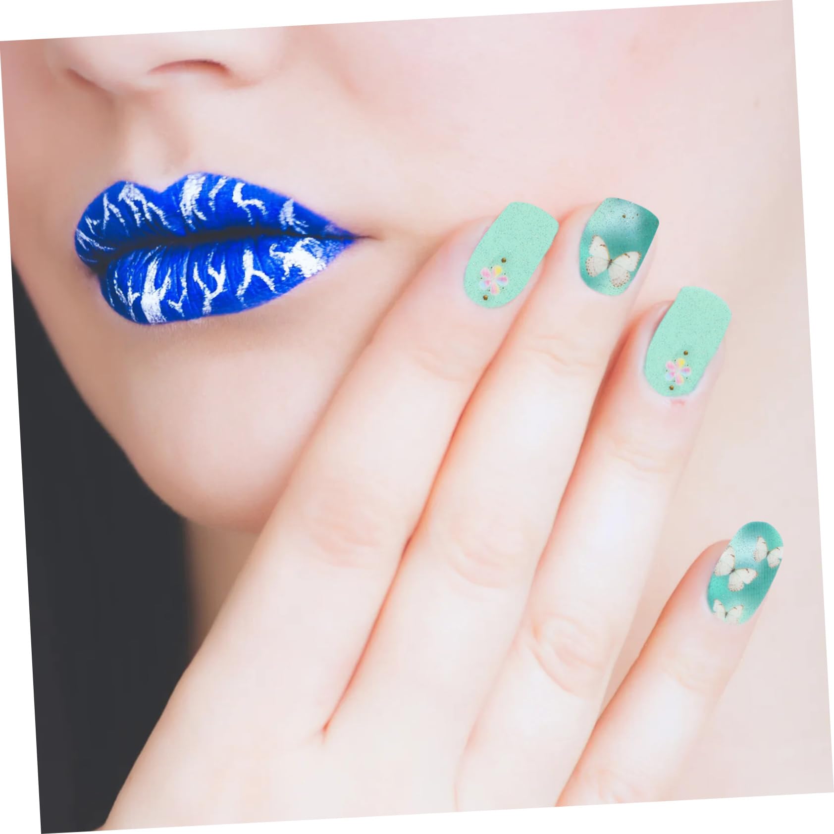 FRCOLOR 4 Set Di Decorazioni Per Unghie Decalcomanie Per Unghie Set Per Manicure Tronchesi Per Unghie Per Feste Di Festival
