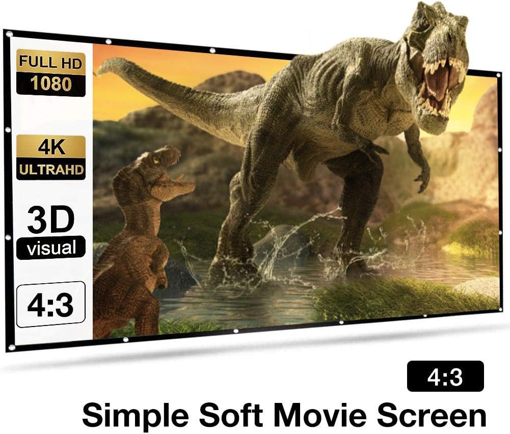 schermo per proiettore 150 pollici