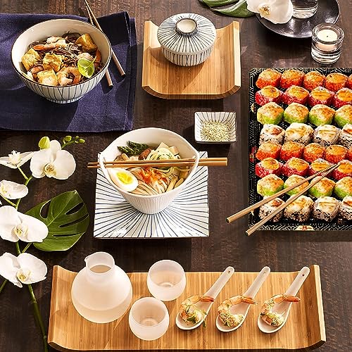 Mbsomnus 20 vassoi in plastica per buffet