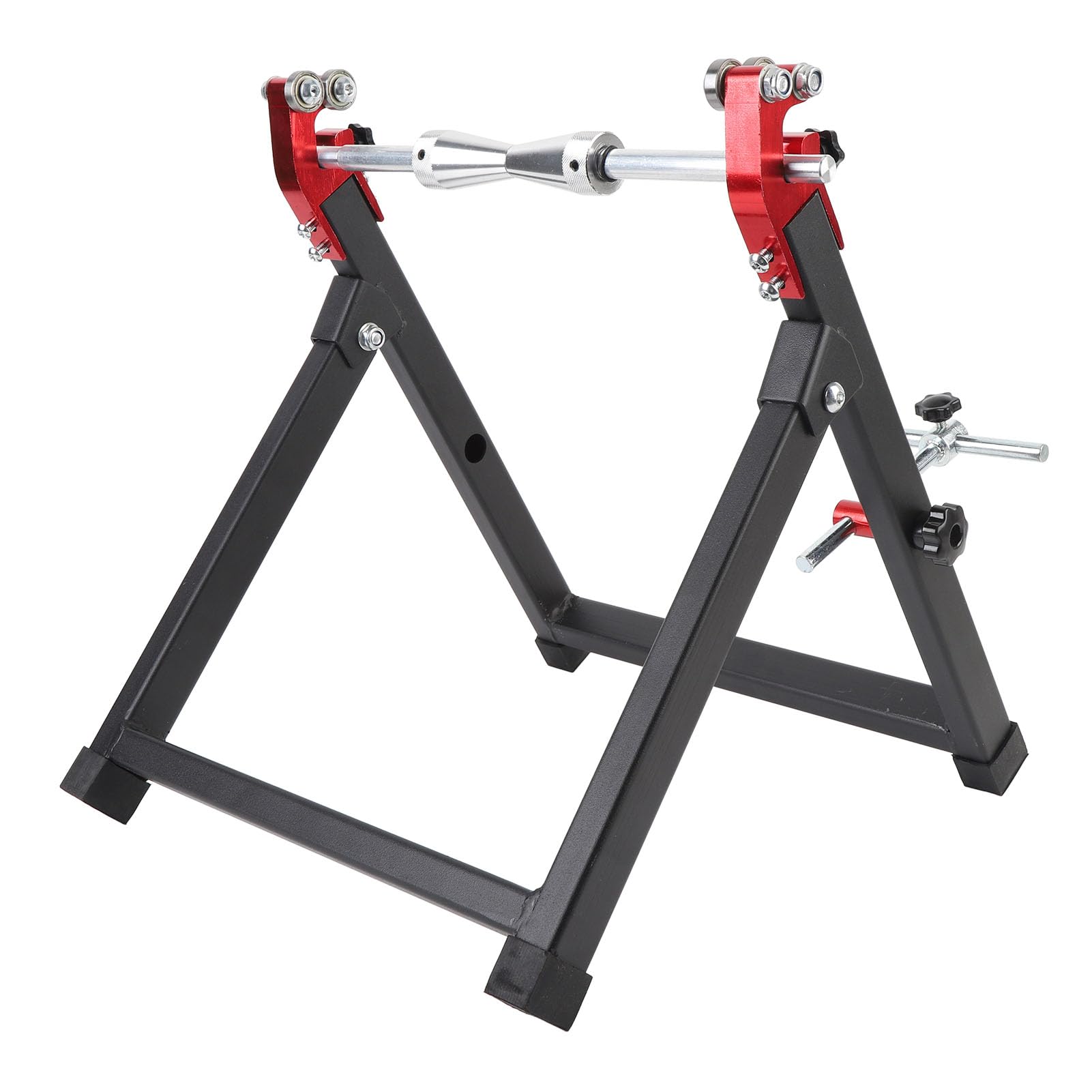 Generic Wyważarka do kół Motocykla Przenośne, Wytrzymałe, Regulowane Stożki Centrujące do Sportowego Roweru Terenowego, 23-calowy Stojak Wyważania Opon na Obręczy Konserwacji Roweru