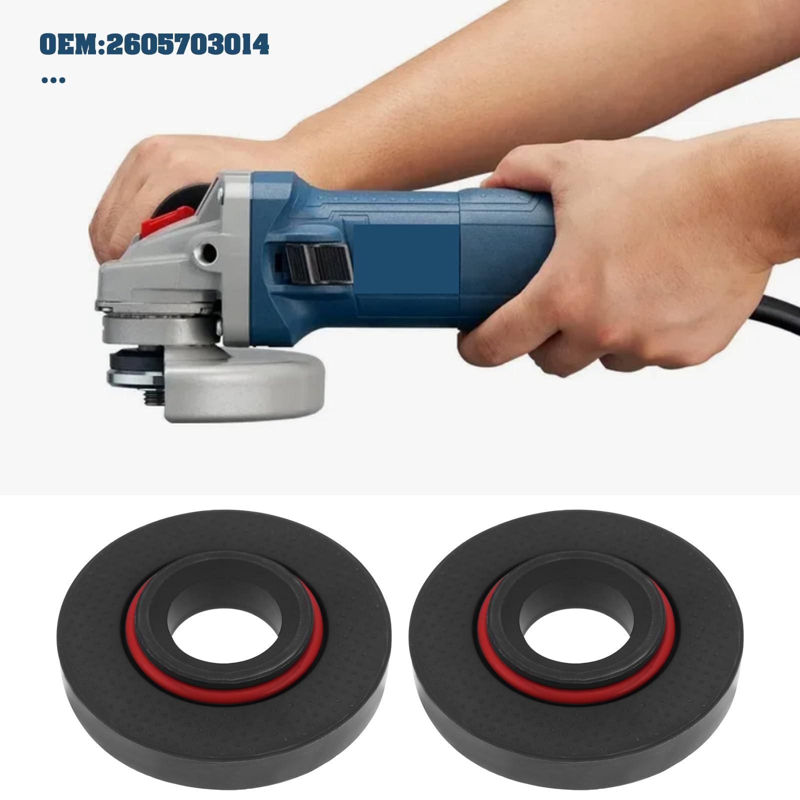 The Lord of the Tools 2 Piezas de Brida de Montaje para Amoladoras Angulares Brida de Bloqueo 2605703014 Compatible con Bosch GWS 750 GWS 24-230